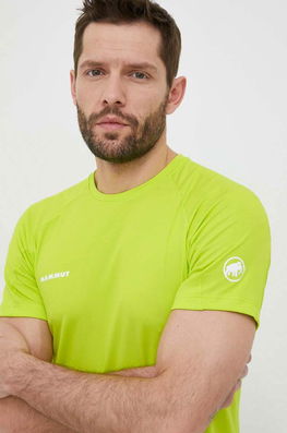 Mammut Tricou Sport Aegility FL Culoarea Verde, Neted Bărbaţi