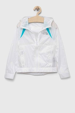 The North Face Geaca Copii Culoarea Alb