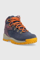 Columbia Pantofi Newton Ridge Plus Waterproof Femei Dama Albastru, Piele Intoarsa