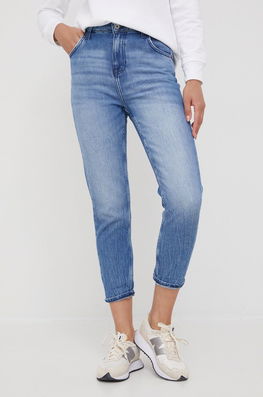 Mustang Jeansi Moms Femei , High Waist Dama Albastru