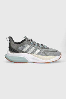 Adidas Pantofi De Alergat AlphaBounce + Culoarea Gri Bărbaţi, Sintetic