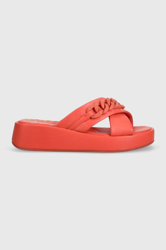 Mexx Papuci Lexi Femei, Culoarea Verde, Cu Platforma, MXBN008203W Dama Portocaliu, Imitatie De Piele