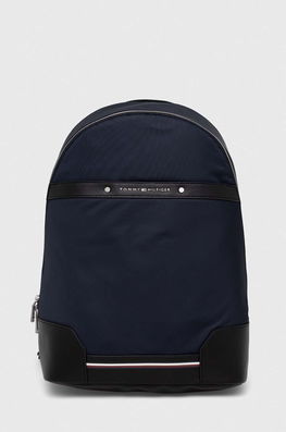 Tommy Hilfiger Rucsac Barbati, Culoarea Albastru Marin, Mare, Neted Bărbaţi Bleumarin, Textil