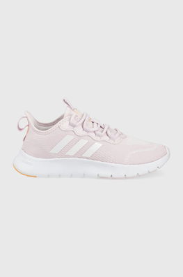 Adidas Pantofi De Alergat Nario Move GY8592 Culoarea Roz Dama, Imitatie De Piele