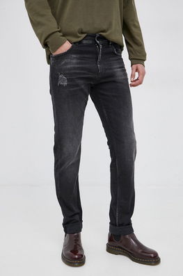 Sisley Jeans Boston Bărbați Bărbaţi Negru