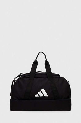 Adidas Performance Geanta Sport Tiro League Small Culoarea Negru Bărbaţi, Textil, Model Print