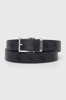 Guess Curea Barbati, Culoarea Negru Bărbaţi, Imitatie De Piele