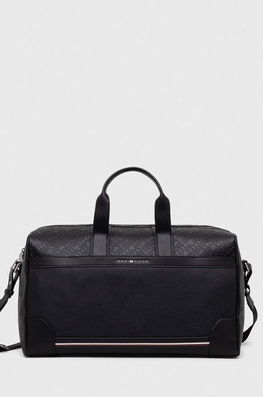 Tommy Hilfiger Geanta Culoarea Negru Bărbaţi, Imitatie De Piele