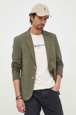 Pepe Jeans Sacou Din Bumbac Bernstein Culoarea Verde Bărbaţi
