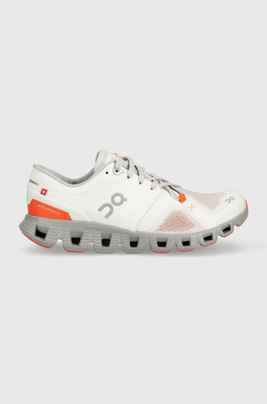 Running Pantofi De Alergat Cloud X 3 Culoarea Alb On-running Dama, Sintetic