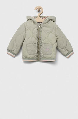 Guess Geaca Bebe Culoarea Verde Copii