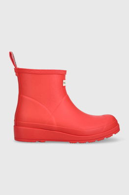 Hunter Cizme Womens Play Short Boot Femei, Culoarea Rosu, WFS2020RMA Dama