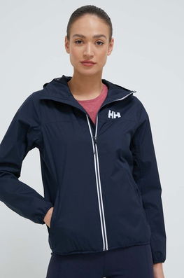 Helly Hansen Geaca De Ploaie Belfast II Femei, Culoarea Albastru Marin Dama Bleumarin