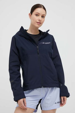 Adidas TERREX Jacheta De Exterior Multi RAIN.RDY 2.0 Culoarea Albastru Marin Dama Bleumarin