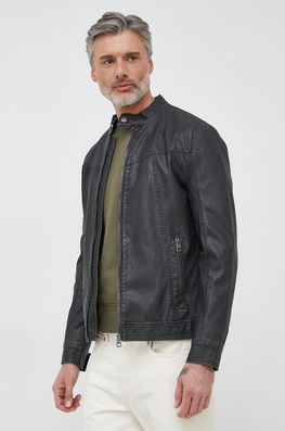 Guess Geaca Barbati, Culoarea Negru, De Tranzitie Bărbaţi