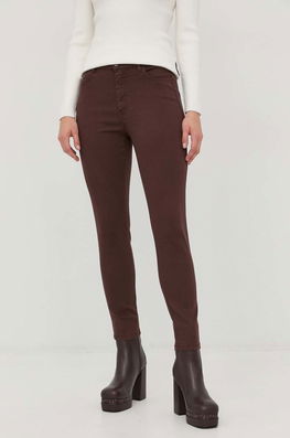 Marella Jeansi Femei, High Waist Dama Maro