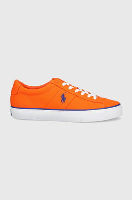 Polo Ralph Lauren Tenisi Sayer Barbati, Culoarea Portocaliu Bărbaţi, Textil