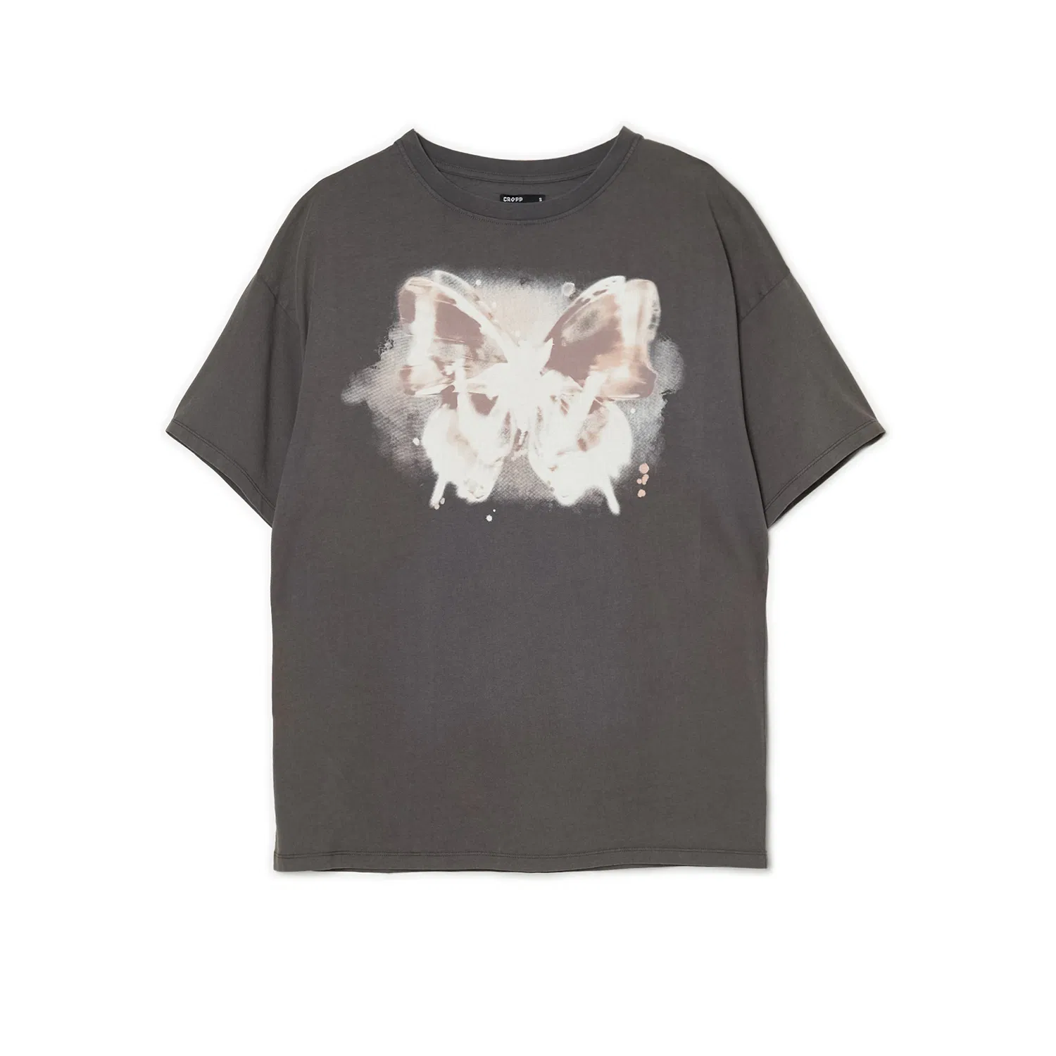 Cropp - Tricou - Gri deschis