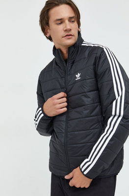 Adidas Originals Geaca Barbati, Culoarea Negru, De Tranzitie Bărbaţi