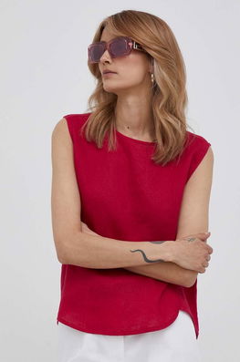 United Colors Of Benetton Bluza Din In Culoarea Roz, Neted Dama, Casual