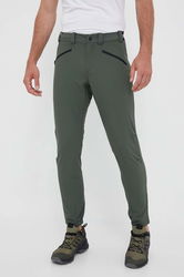 Rossignol Pantaloni De Exterior Culoarea Verde Bărbaţi, Panza