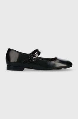 Jonak Balerini De Piele DAURINE CUIR GLACE Culoarea Negru, 3300192 Dama