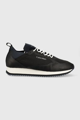 Calvin Klein Sneakers LOW TOP LACE UP NYLON Culoarea Negru, HM0HM00921 Bărbaţi, Sintetic