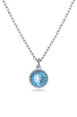 Swarovski Colier BIRTHSTONE Dama Albastru