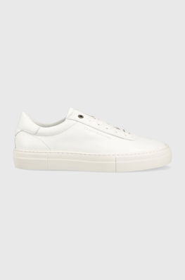 Tommy Hilfiger Sneakers Din Piele MODERN PREMIUM LEATHER Culoarea Alb, FM0FM04744 Bărbaţi