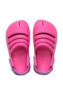 Havaianas Slapi Copii CLOG Culoarea Roz, Sintetic