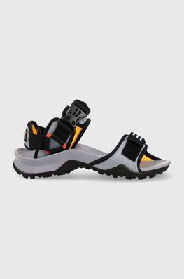 Adidas TERREX Sandale Cyprex Ultra DLX Culoarea Negru Bărbaţi, Sintetic, Toc Plat