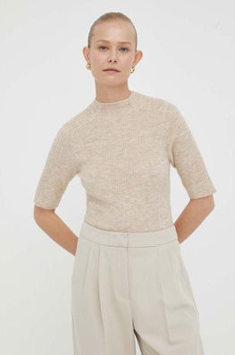 Day Birger Et Mikkelsen Pulover De Lana Femei, Culoarea Bej Dama