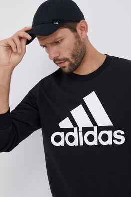 Adidas Bluza Barbati, Culoarea Negru, Modelator Bărbaţi, Model Print