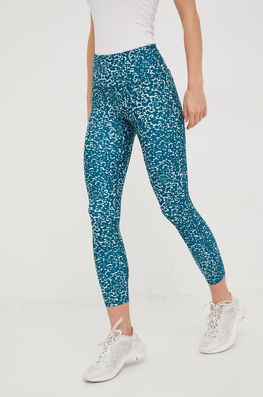 Under Armour Leggins De Antrenament Femei, Culoarea Verde, Modelator Dama, Tricotaj