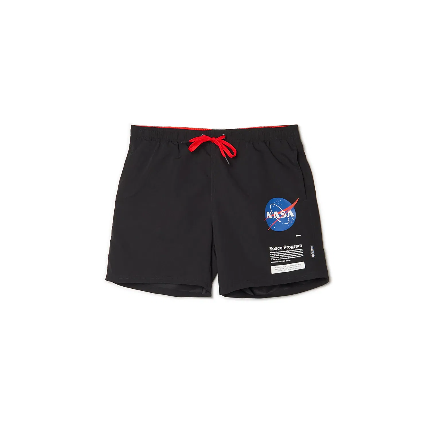Cropp - Șort de baie NASA - Negru