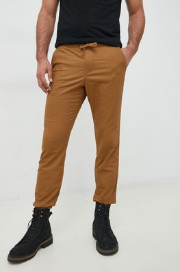 GAP Pantaloni Barbati, Culoarea Maro Bărbaţi, Panza