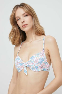 Answear Lab Sutien De Baie Culoarea Turcoaz, Cupa Rigidizata Dama, Munte