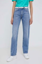 Calvin Klein Jeans Jeansi Femei Medium Waist Dama Albastru