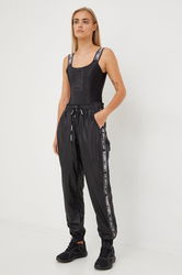 LaBellaMafia Pantaloni Femei, Culoarea Negru, Neted Dama, Panza