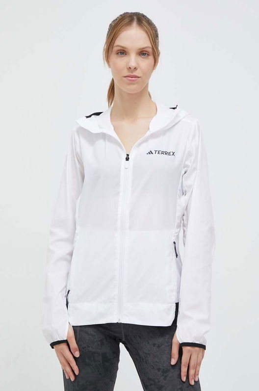 Adidas TERREX Windbreaker Xperior Windweave Culoarea Alb Dama
