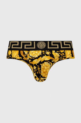 Versace Slip Barbati, Culoarea Negru Bărbaţi, Tricotaj