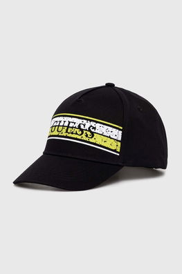 Guess șapcă Din Bumbac Pentru Copii Culoarea Negru, Neted