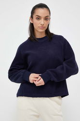 P.E Nation Bluza Femei, Culoarea Albastru Marin, Neted Dama Bleumarin, Polar