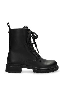 Mexx Botine Holea Femei, Culoarea Negru, Cu Toc Plat Dama, Imitatie De Piele