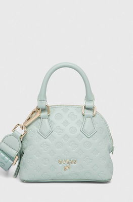 Guess Poseta Fete Culoarea Turcoaz Copii, Imitatie De Piele, Model Model Fin