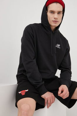 New Balance Bluza UT21500BK Barbati, Culoarea Negru, Neted Bărbaţi