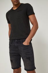 Medicine Pantaloni Scurti Jeans Barbati, Culoarea Negru Bărbaţi