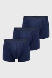 Resteröds Boxeri Barbati, Culoarea Albastru Marin Bărbaţi Bleumarin, Tricotaj