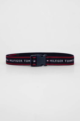 Tommy Hilfiger Curea Copii Culoarea Albastru Marin Bleumarin, Textil