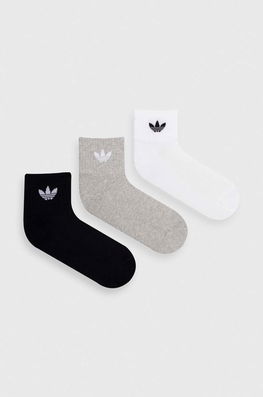 Pack Culoarea Alb Adidas Originals Dama, Sosete Lungi